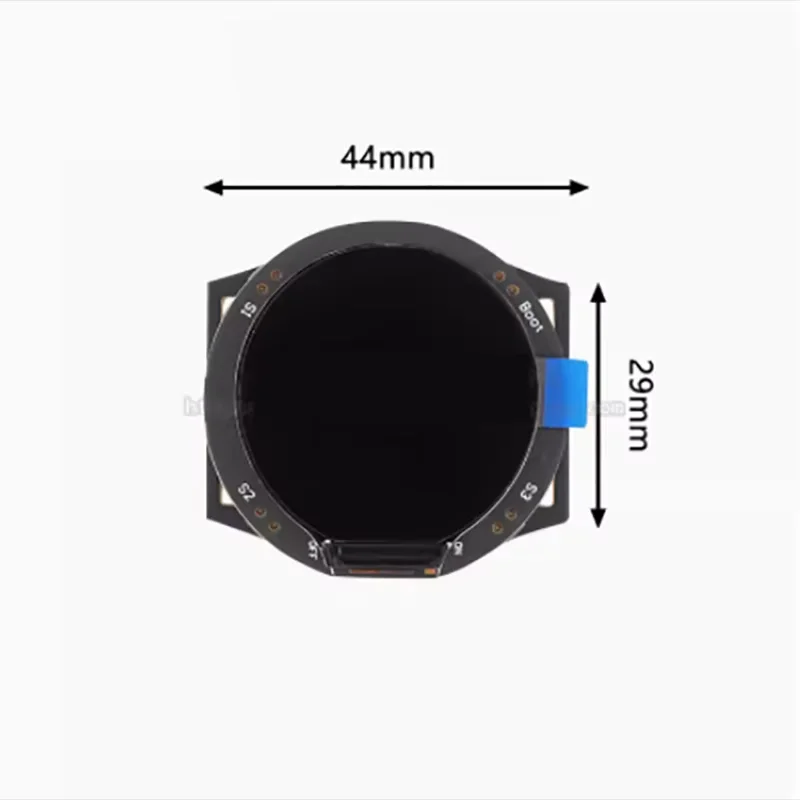 Papan pengembangan jam bundar 1.28 inci Raspberry beri Pi Rp2040 papan pengembangan layar display TFT