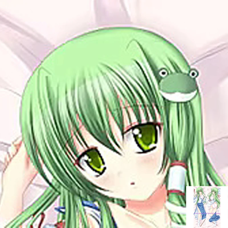 

Anime Dakimakura Pillow Case Kochiya Sanae Sexy and Busty Beautiful Girl Double-Sided Halloween Decoration