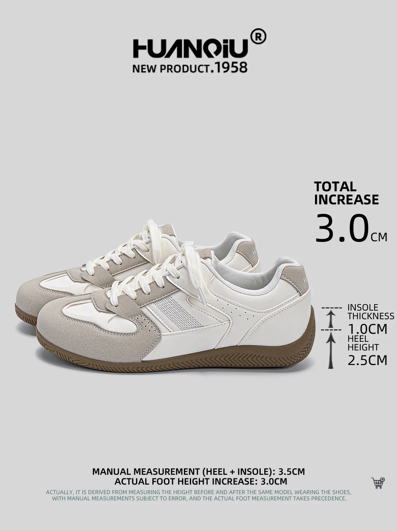 HUANQIU 2026 new style men's Dexin shoes, lightweight lace-up soft-soled mesh casual sports shoes, racing shoes