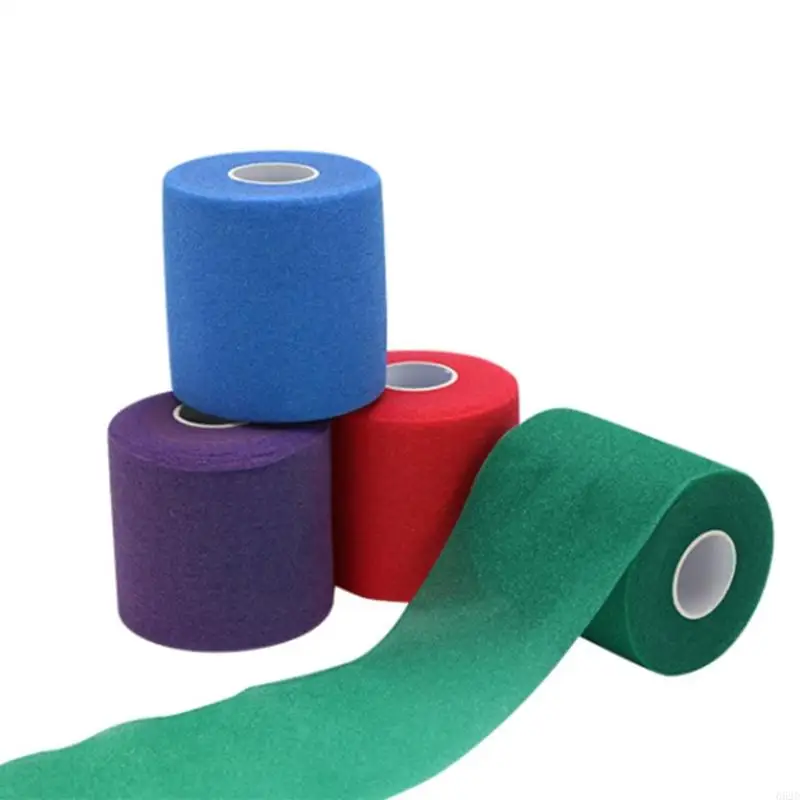 652D 1 Roll Not-Adhesive Protective Foams Wrap for Ankle, Wrist and Hand, Wrap Tape Sponges Underwrap Tape Soft Sports Tape