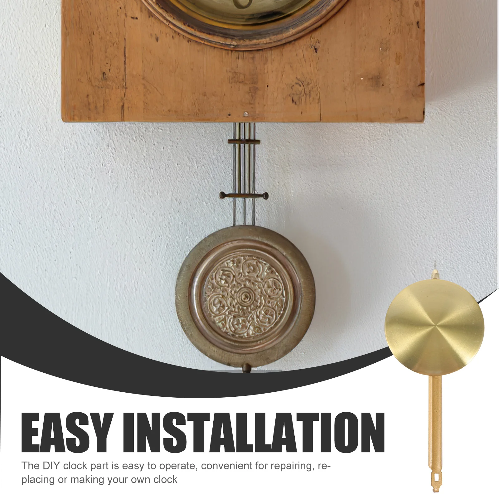 البندول المعدني جدار استبدال جزء لتقوم بها بنفسك حركة الساعة العرض لإصلاح المنزل الديكور ساعة حائط الملحقات