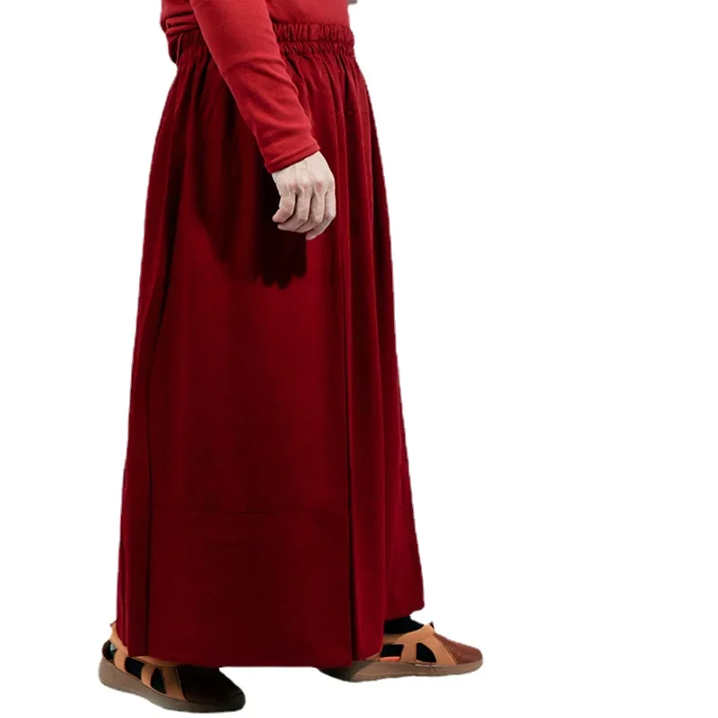 

Тибетская юбка-монах ламы Тибетский буддизм Одежда буддийские товары