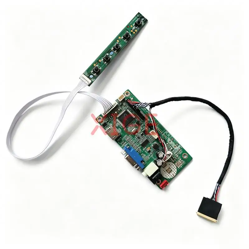 

Controller Board Fit B156HW02 LTN156HT01 B156HW01 B156HW03 Laptop Monitor Panel 1920*1080 HDMI+VGA 1920x1080 LVDS-40 Pin DIY Kit