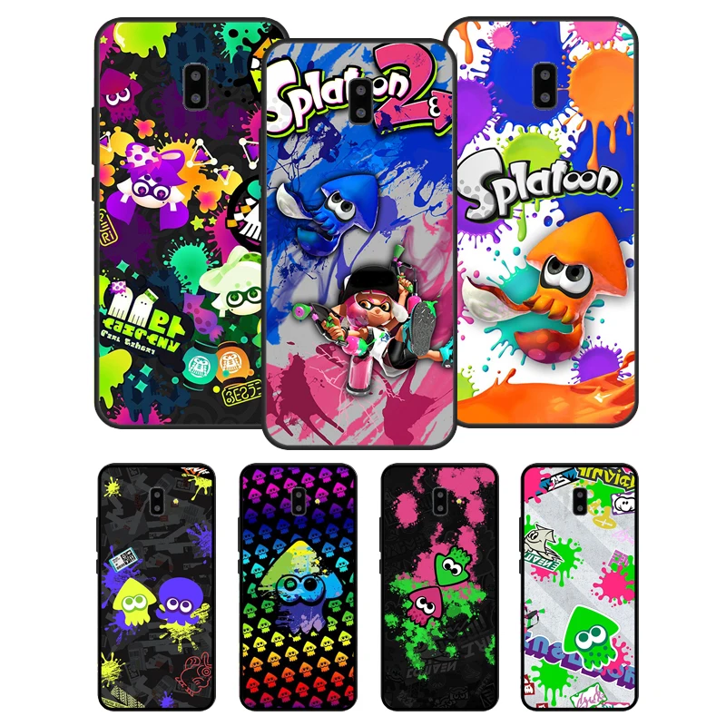 Splatoon Game Case Cover For Samsung A6 A7 A8 A9 J8 2018 A3 A5 J1 2016 J3 J5 J7 2017 J6 J4 Plus Case