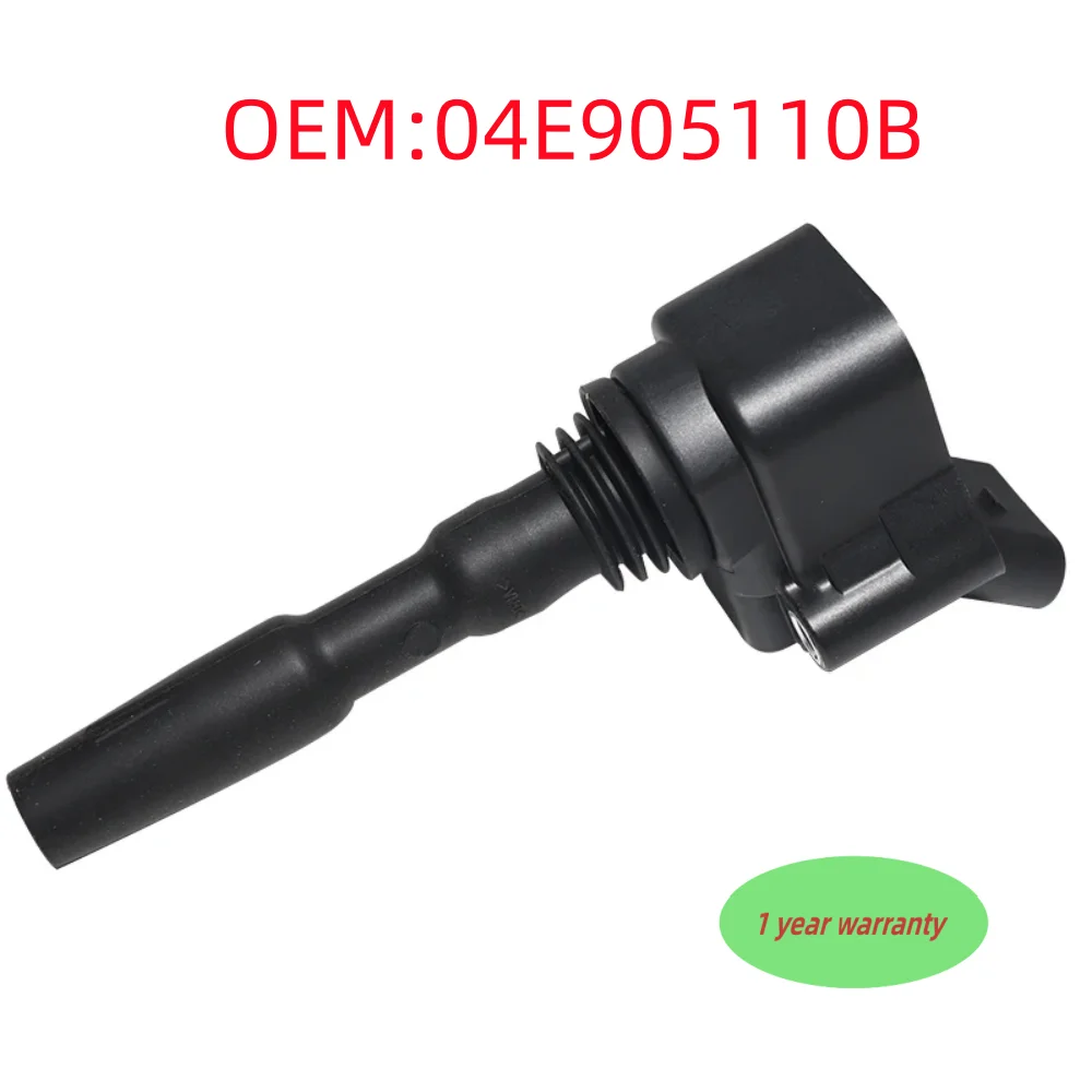 4PC 04E905110B Ignition Coil For Audi A3 Q3 A4 A5 VW Golf Jetta Polo 1.0/1.2/1.4T A3 Skoda Seat Leon 04E 905 110 B 04E905110B