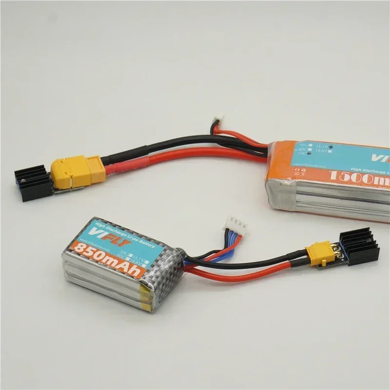 VIFLY StoreSafe - Descarregador de bateria inteligente LIPO XT30 / XT60 2-6S com dissipador de calor