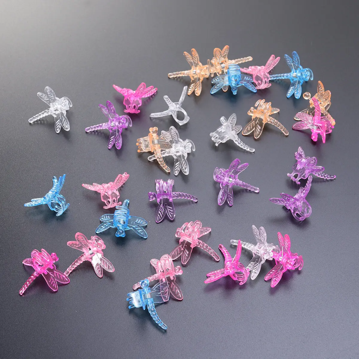 30Pcs Orchid Clips Garden Plant Support 6 Colors 5 Per Color Large Stem Friendly Non-Damaging Vine Fixed Clips for Grape Bonsai