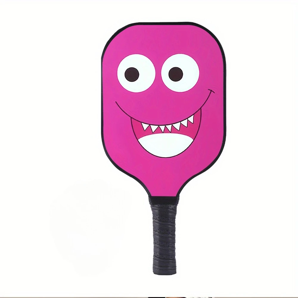 

Pickleball Paddle 1PC with Carry Bag Fiberglass Racket Lightweight Honeycomb Core Non-Slip Grip Outdoor Sports Training