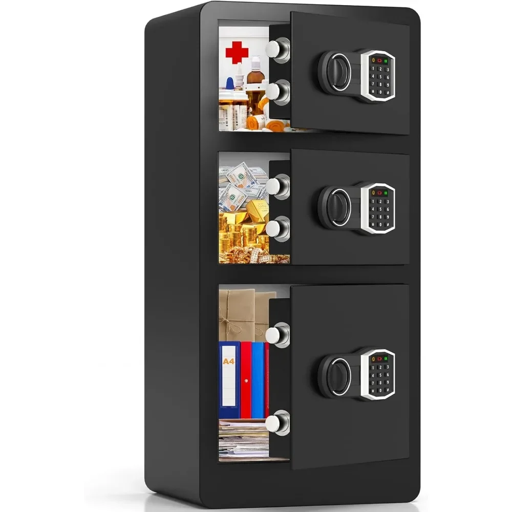 

Heavy Duty Digital Security Safe With [Hidden Compartment] Office Organizer Professional Office Storage Cabinet Furniture Home