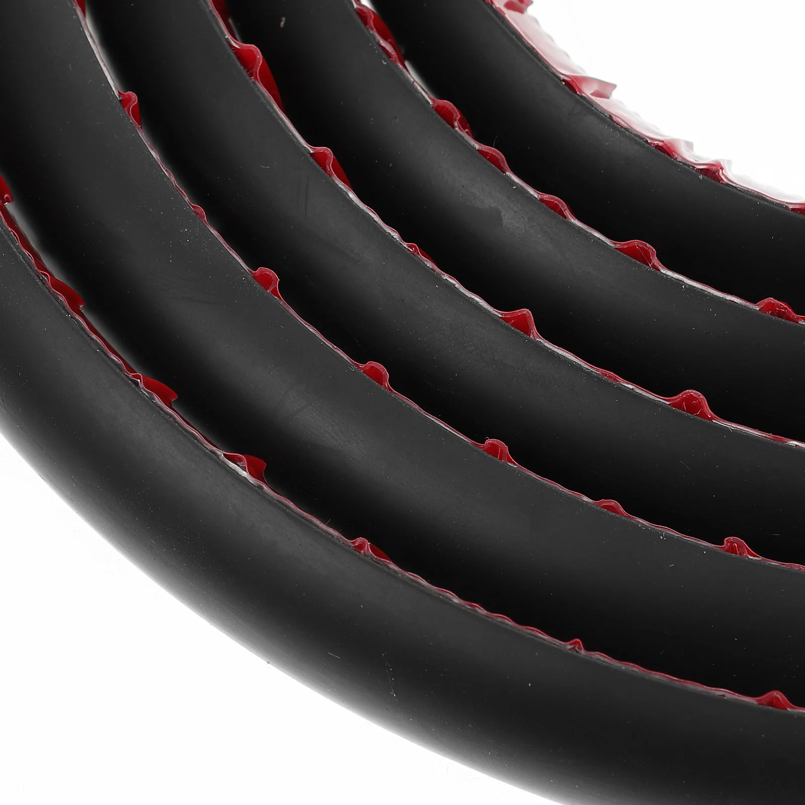 Garniture ronde de quart Flexible, moulage de bord auto-adhésif en PVC pour coins d'escalier de sol, quart de bâton de pelage pliable de baignoire