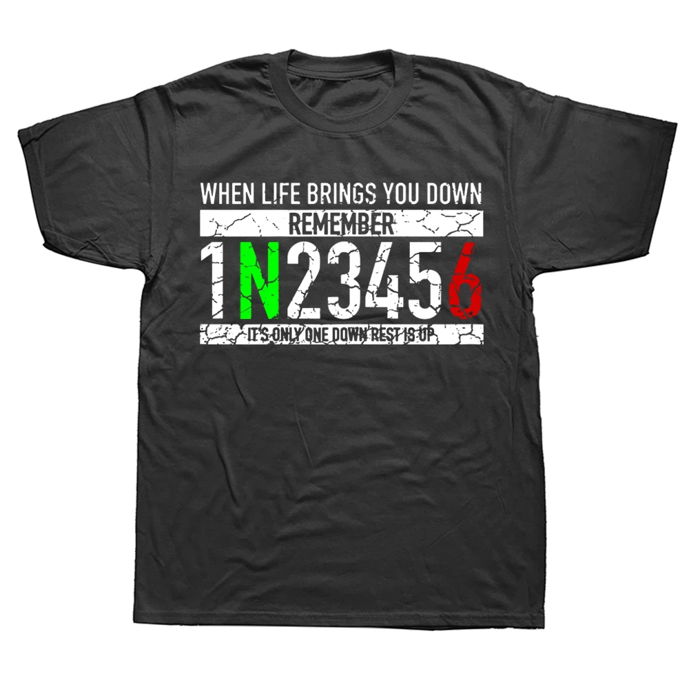 Funny 1N23456 Motorcycle Motorcyclist T Shirts Summer Style Graphic Streetwear Short Sleeve Birthday Gifts T-shirt Mens Clothing