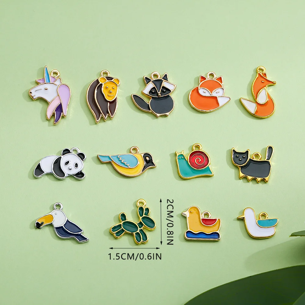 

Капель для масла из сплава своими руками, различные наборы, ювелирные аксессуары из серии животных, персонализированные и модные аксессуары для одежды