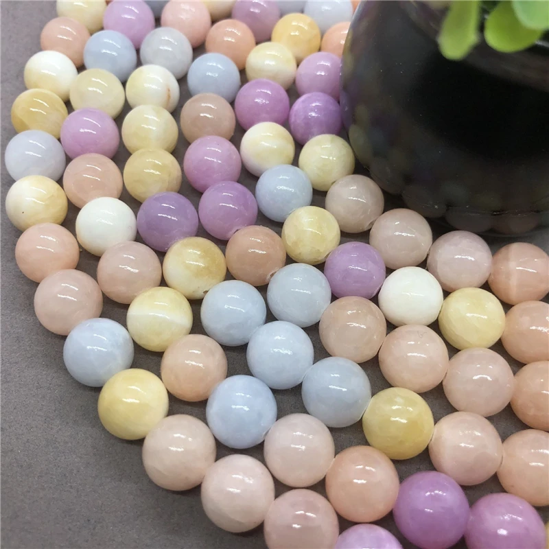 Wholesale Spacer Beads for Bracelet Making Nature Colored Jade beads Round Bead Jewelry Handmade 6/8/10mm