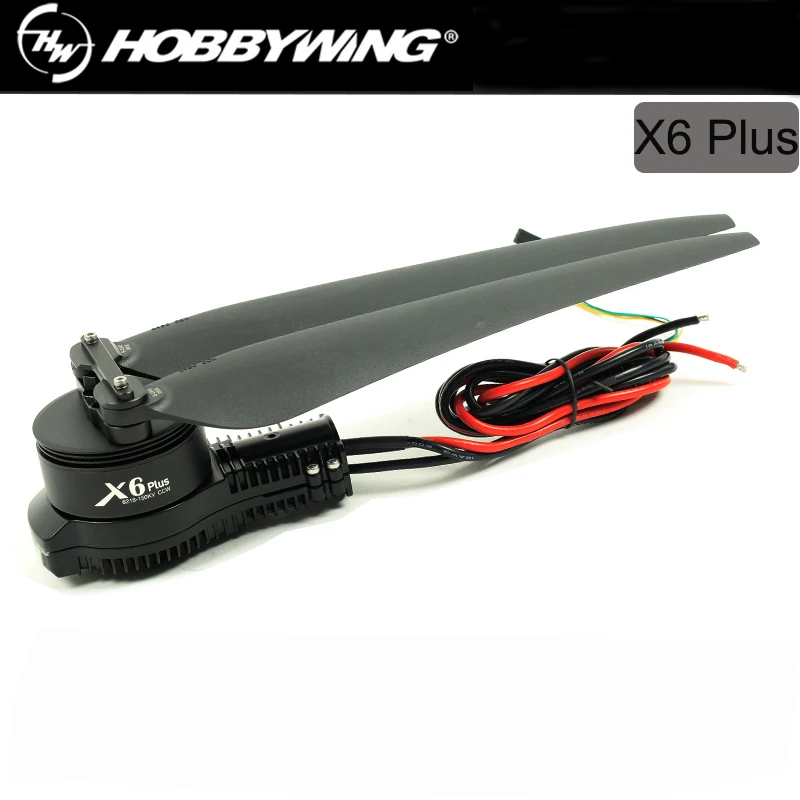 NEW Hobbywing X6 plus Motor Power System Combo with 2480 Propeller 30mm Tube for Agriculture UAV Drone