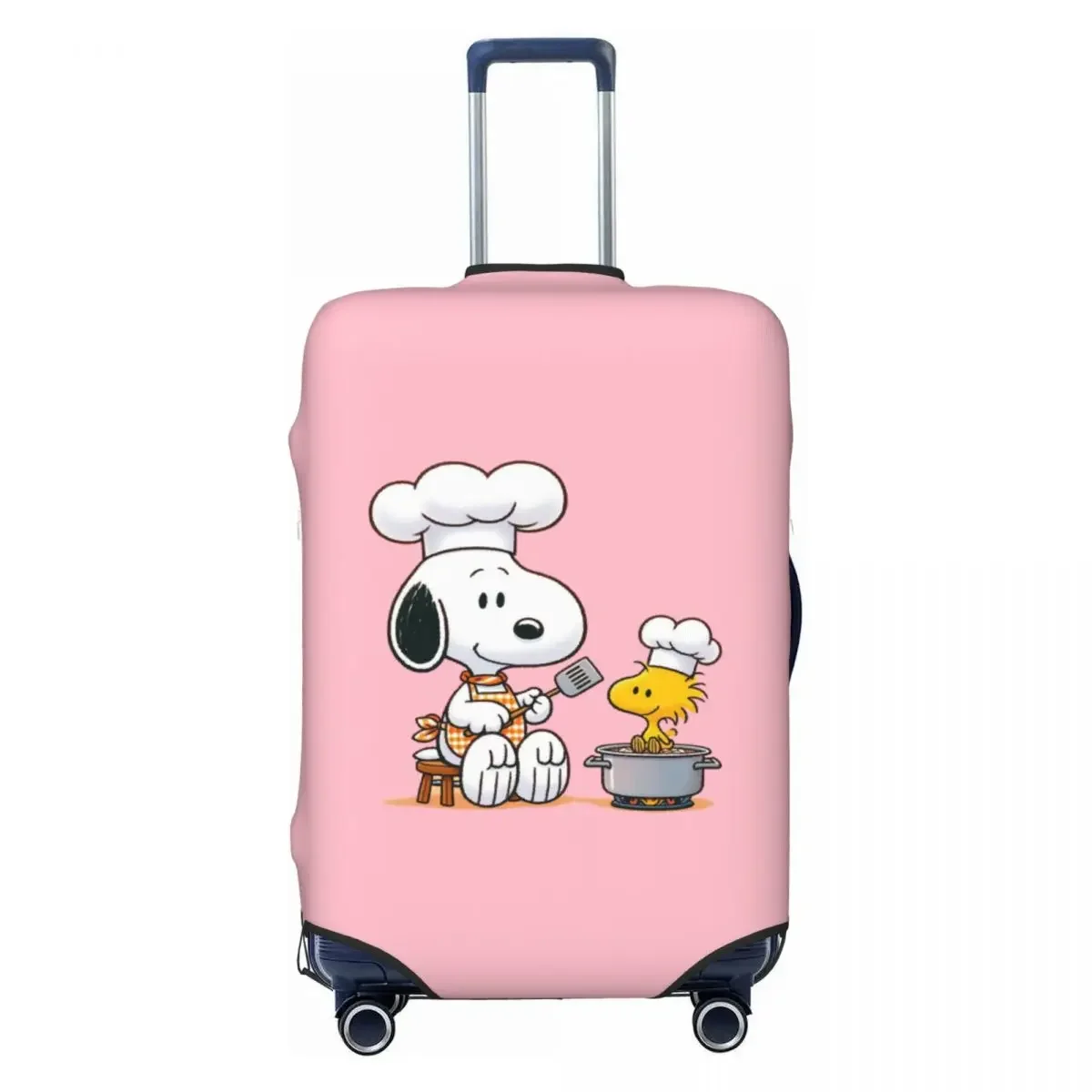 

Anti-Scratch Elastic Luggage Cover Cute Dogs Design Fits 18-32 Inch Suitcases Dustproof Washable Durable Travel Protective Cover