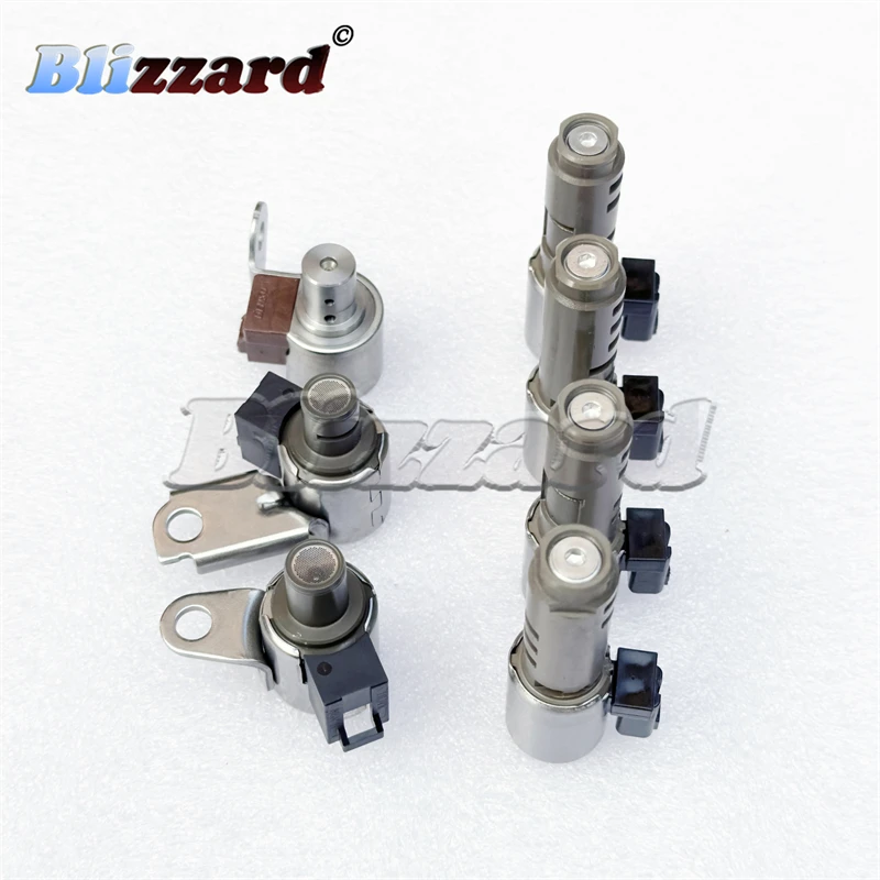 7Pcs U150 U151 U151E U250E Transmission Solenoid Valve For 2002-2014 Toyota Alphard Camry RAV4