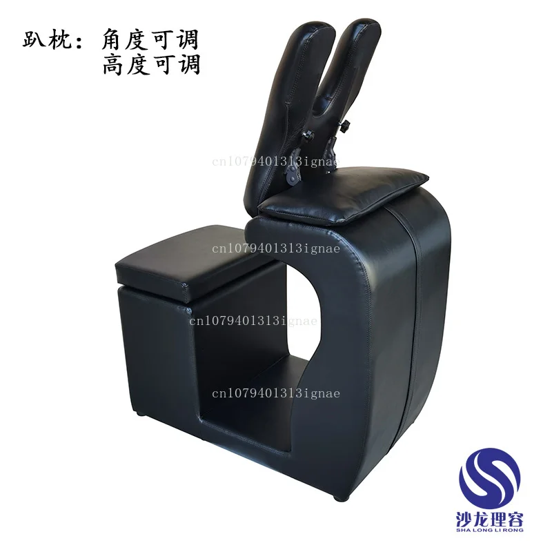 

New black gray massage chair scraping chair spine massage special chair