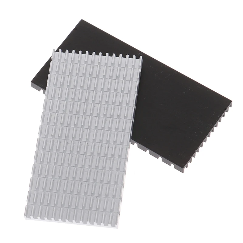 【Y】Aluminum Heatsink Panel Heat Sink CPU Power IC Chip Cooler Radiator 80*40*5mm