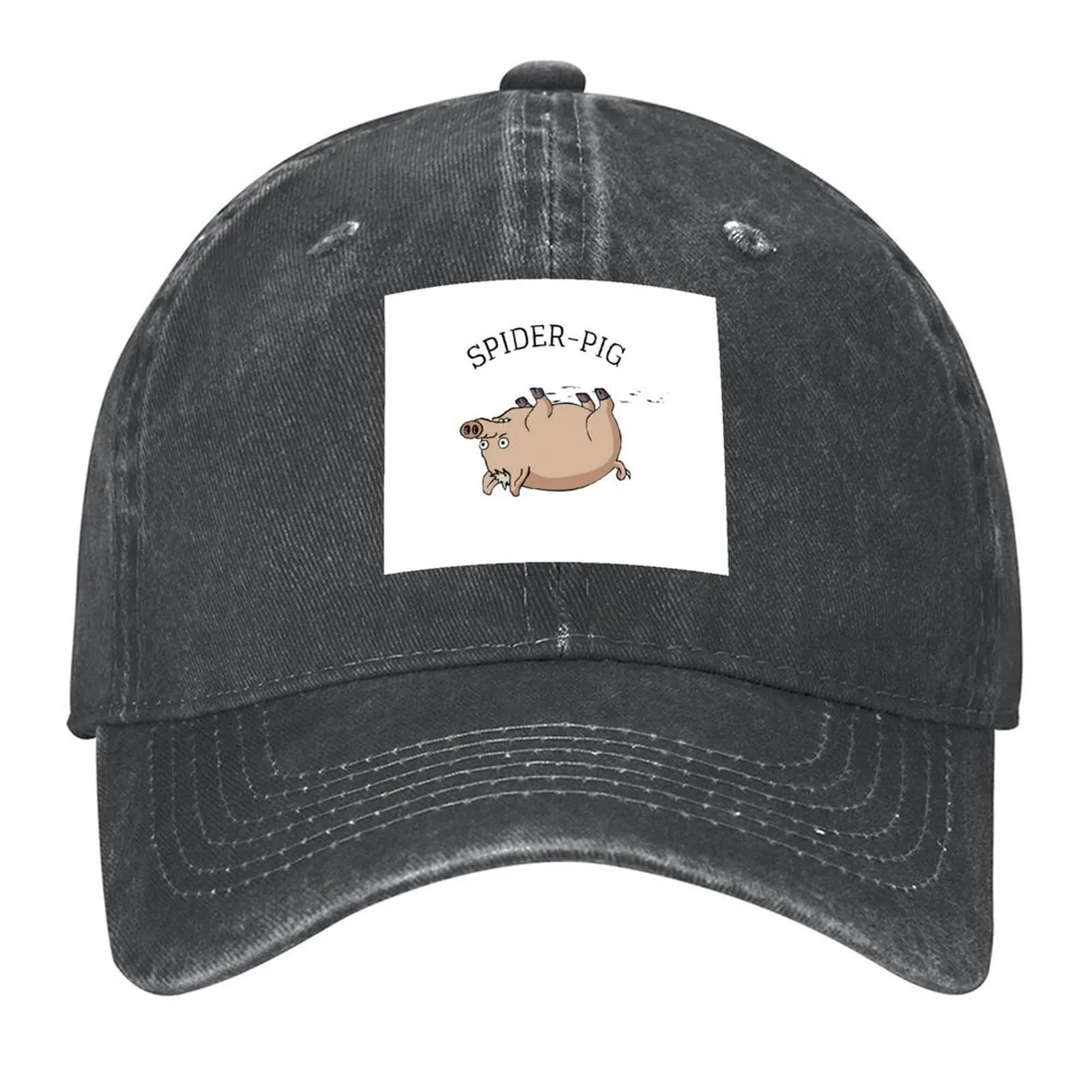 

Spider-pig Baseball Cap hiking hat Hat Man For The Sun western Hat winter hats for men Women's Beach Visor Men's