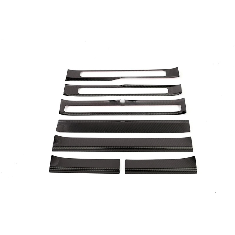 

2019 + G class W464 W464 door sill plate G63 G500 G400 G350 front and rear door inner panel cover dry carbon interior auto parts