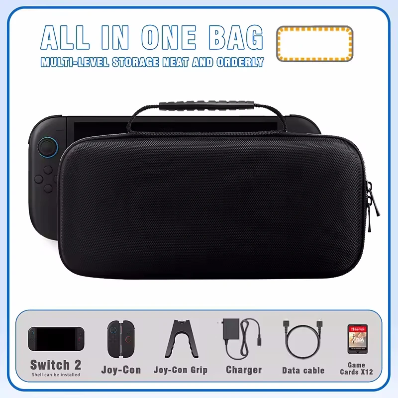 Protector Casing Funda Carcasa For Nintendo Switch 2 Game Accessories Case Cover Shell Estuche Protection Game card Pouch Etui