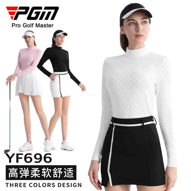 

PGM Одежда для гольфа Женская нижняя рубашка Летняя спортивная нижняя футболка с длинным рукавом