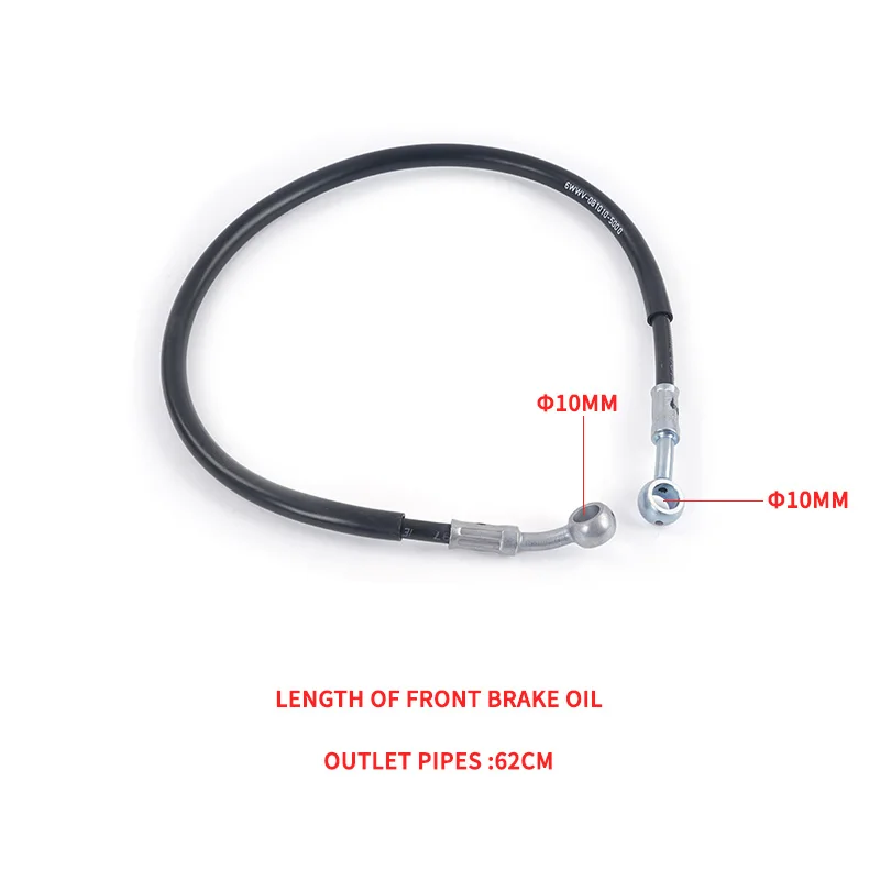 For CFMOTO 800MT Front Brake Oil Inlet&Outlet Pipes 800 MT MT800 Motorcycle Accessories Original Parts