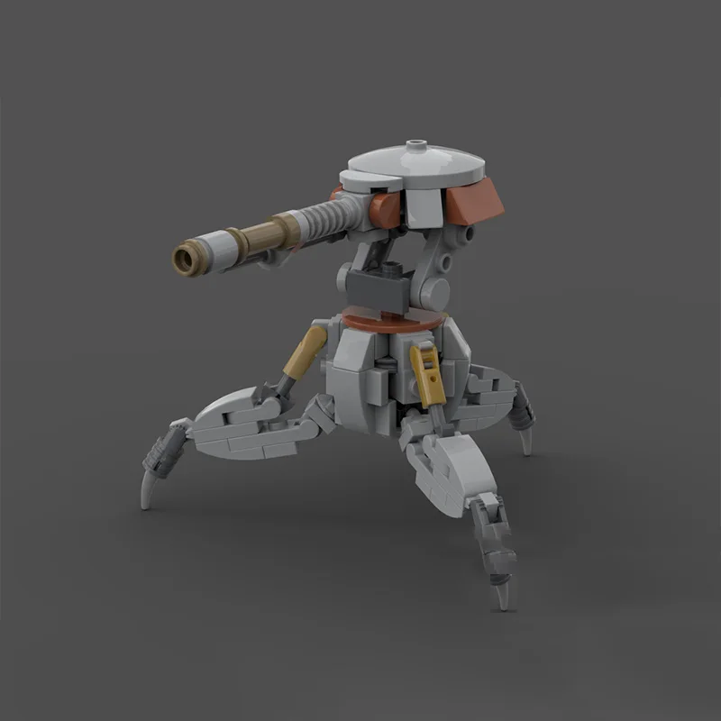 601 PCS Space War Model Obscure Droid Pack 2 MOC Customize Modular Building Block Simple Design Popular DIY Assembly Toy Gift