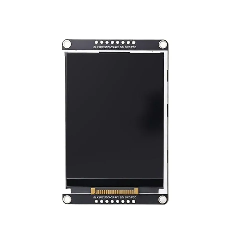 2.4 / 2.8‑Inch TFT LCD Display Screen Module, Driver Board With Pre‑Installed Character Library For DIY Electronic