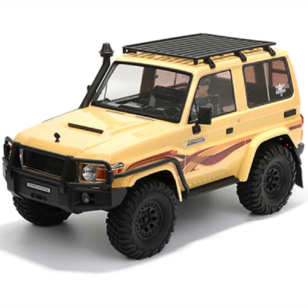 RGT EX86020 Intruder RTR 1/10 2.4G 4WD RC Car Rock Crawler for TOYOTA LC71 Off-Road Climbing Truck LED Lights Vehicles Model Toy