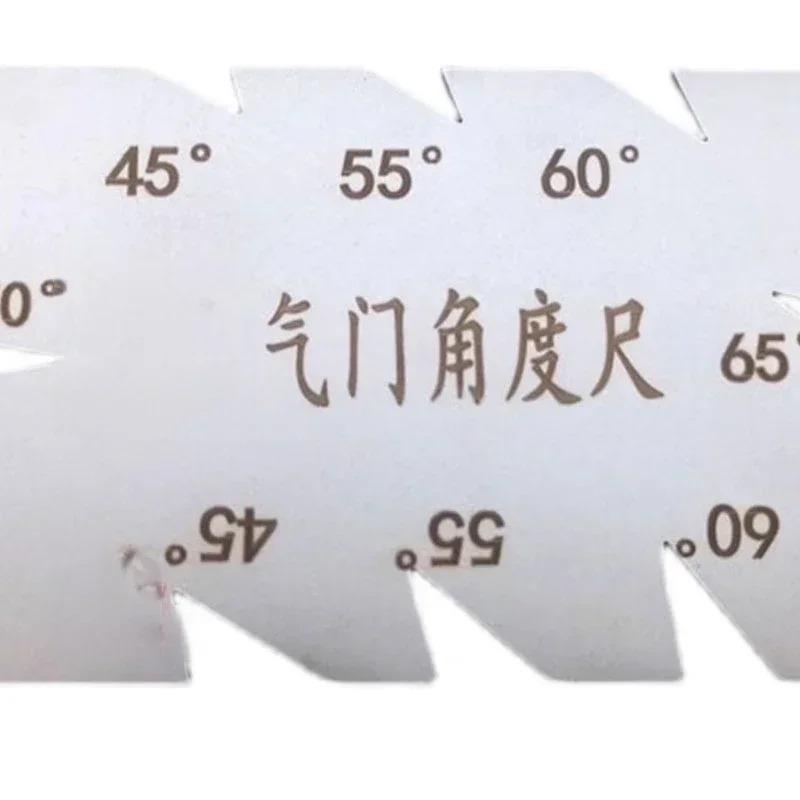 مسطرة زاوية صمام عجلة الرياح والنار الجديدة، مقياس توصيل من الفولاذ المقاوم للصدأ، أداة عجلة طحن ماسية خاصة للحفر الكهربائي