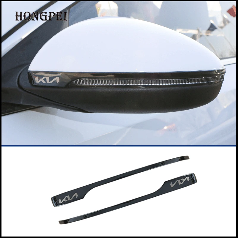 

Car-styling FOR KIA Ceed 2019 2020 2021 2022 SIDE WING REARVIEW MIRROR Decorative Strip COVER TRIM Sticker Accessories