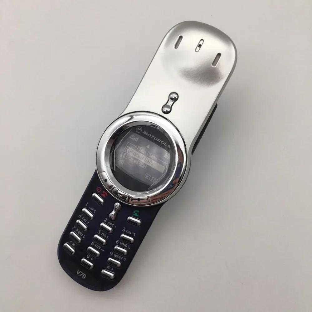 Original Motorola V70 Unlocked Refurbished Mobile Phone GSM 900 / 1800  Good Quality With 1 Year Warranty Only support English image 6