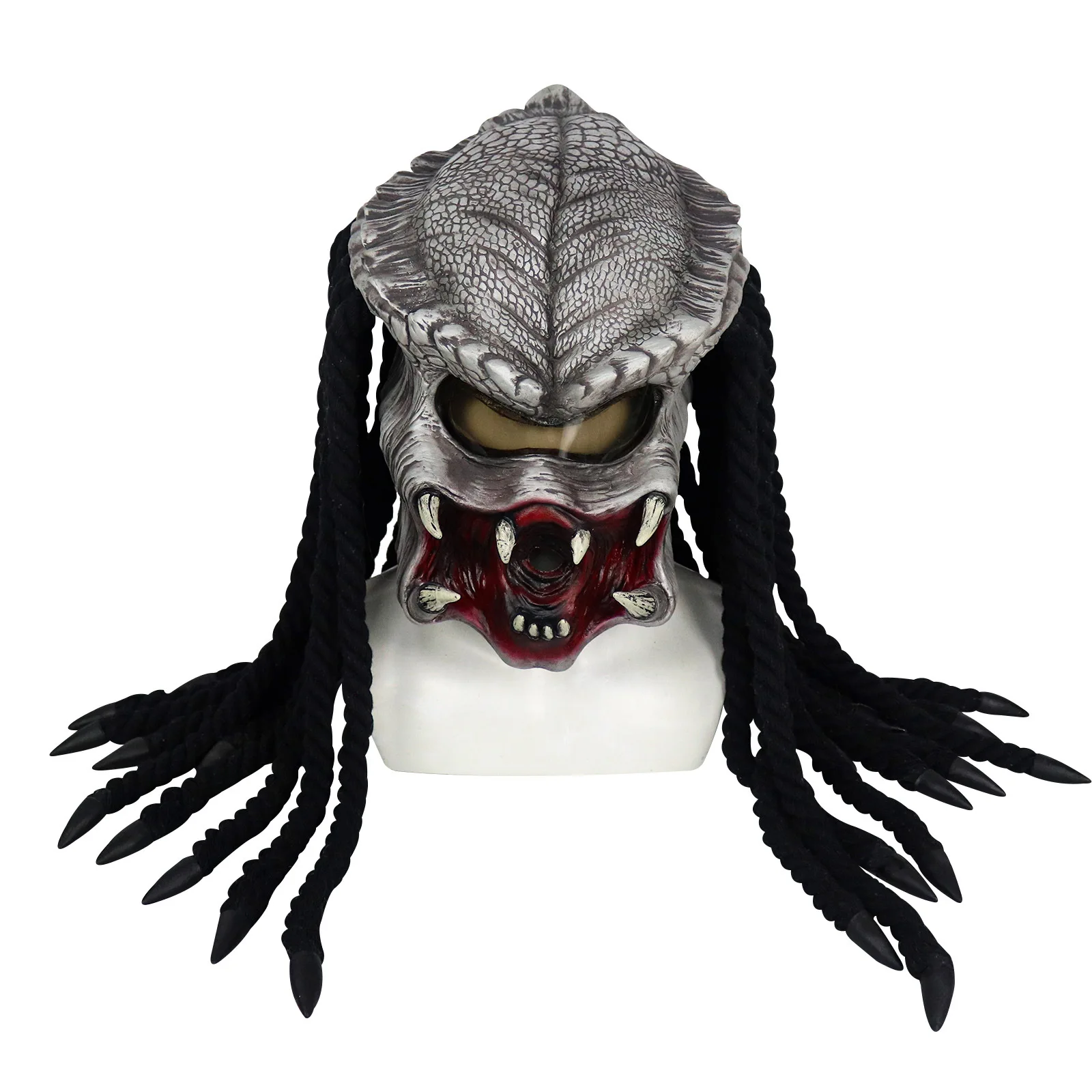 Accessories Cool Helmet Cosplay Horror Warrior Mask Knight Gothic Cyber Party Mask Halloween For Women Men Props