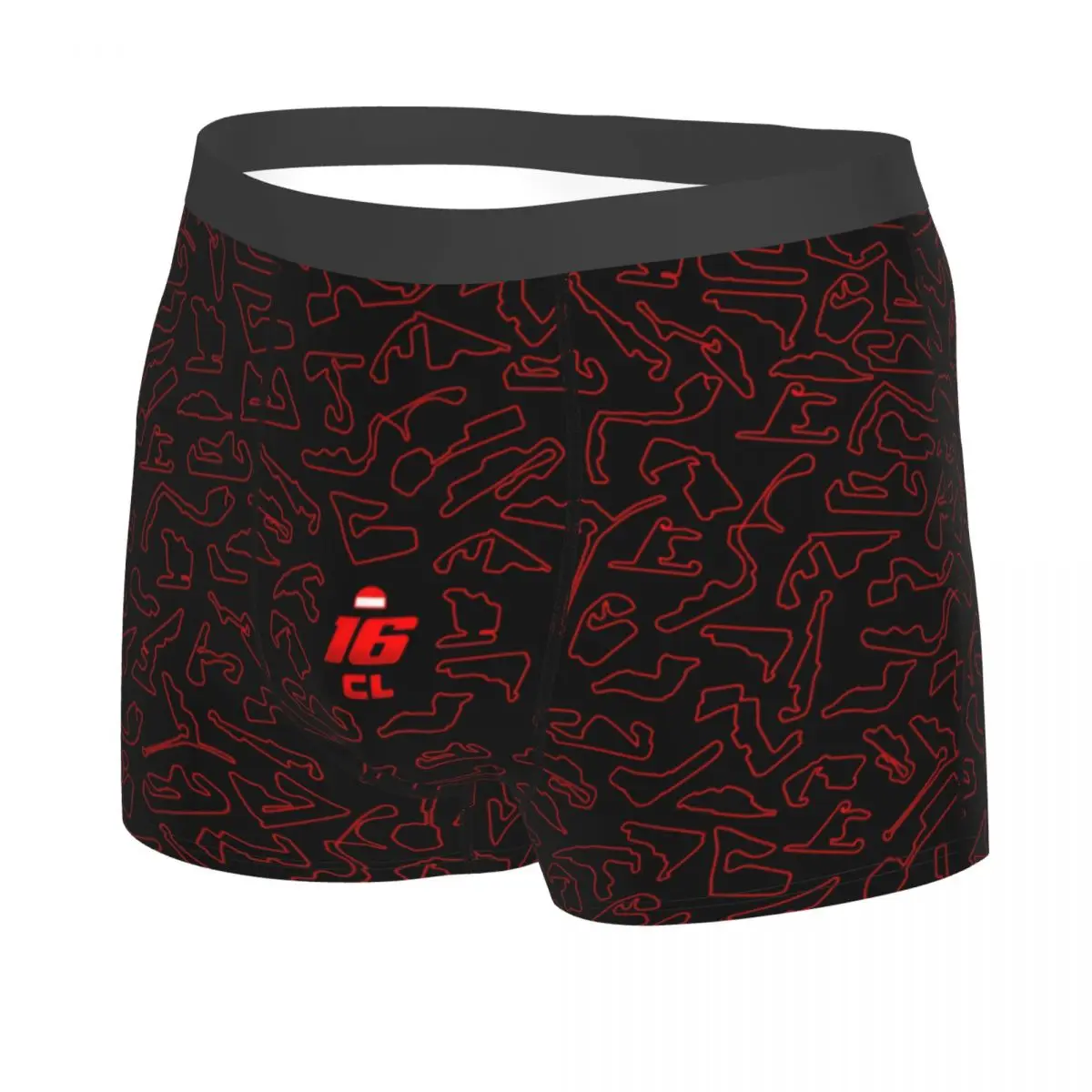 Custom LEC16 Racing Driver Rising Star Circuits Boxers Shorts Men Motorsports Briefs Underwear Cool Underpants