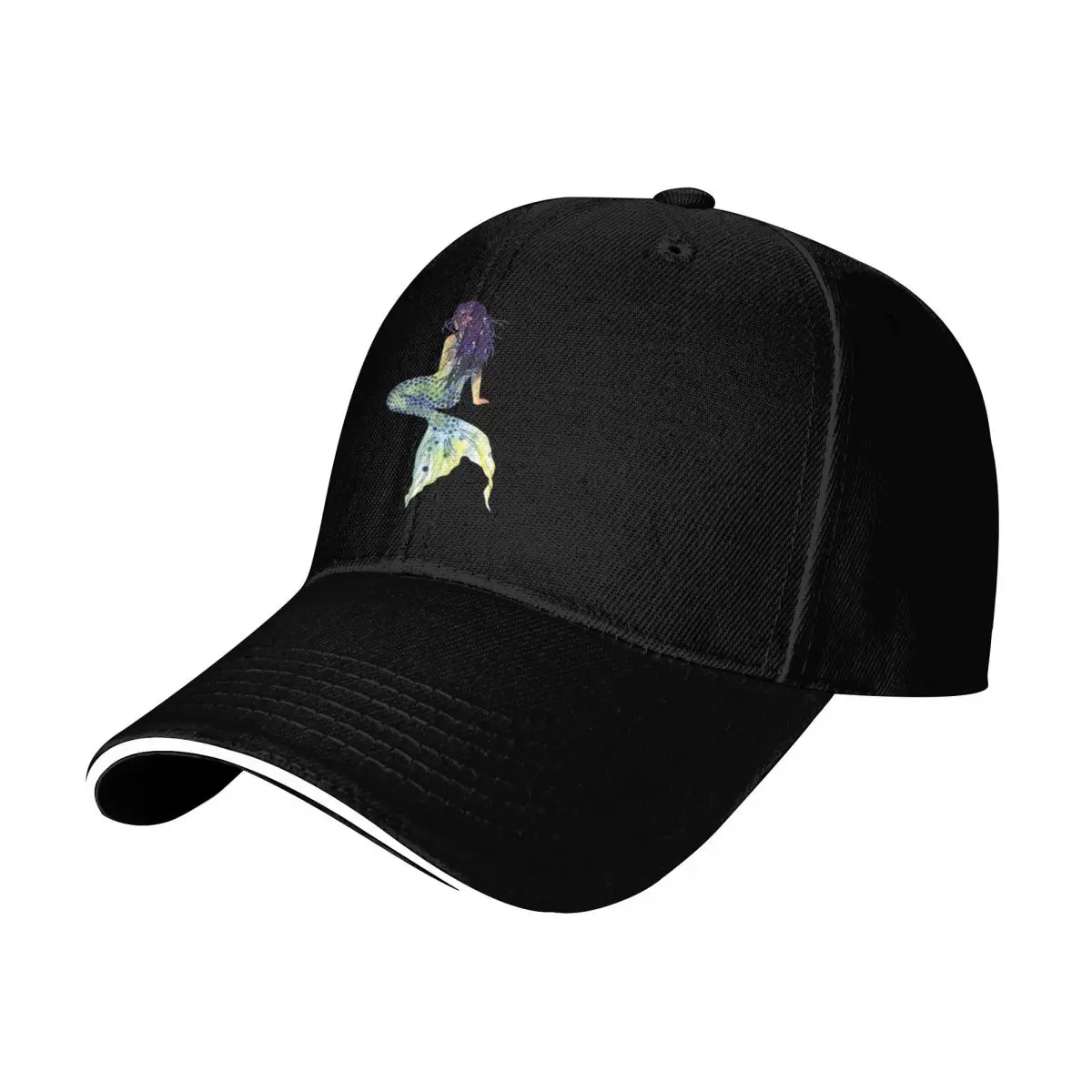 Mermaid Baseball Cap Low Profile Unstructured Unisex for Men Women Outdoor Golf Running Hiking