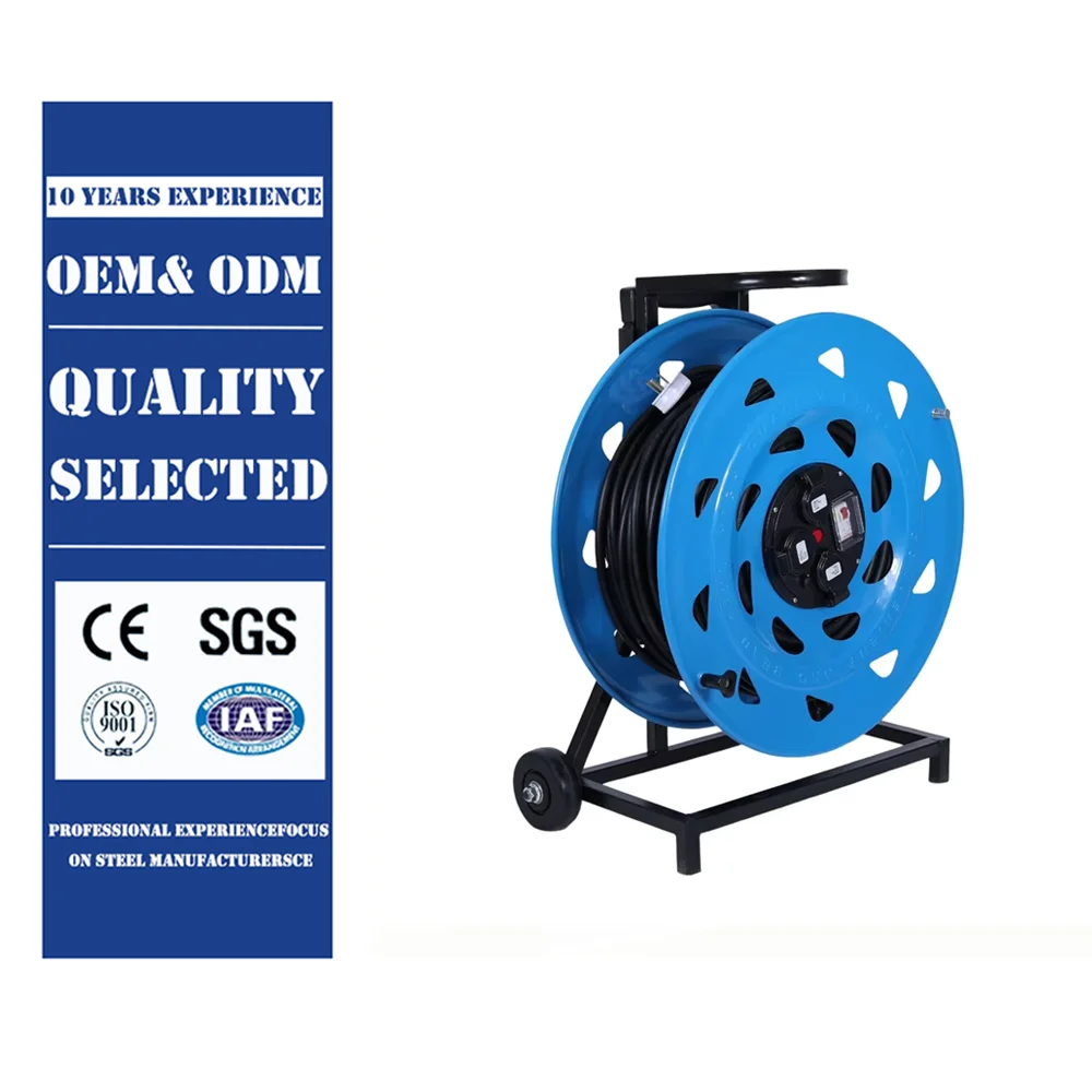 Customizable industrial AC power cord extension cord for industrial equipment