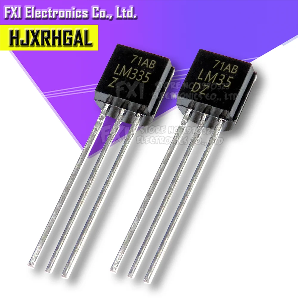 5PCS LM335Z LM335 TO-92 TO92 Transistor LM35DZ LM35 new original