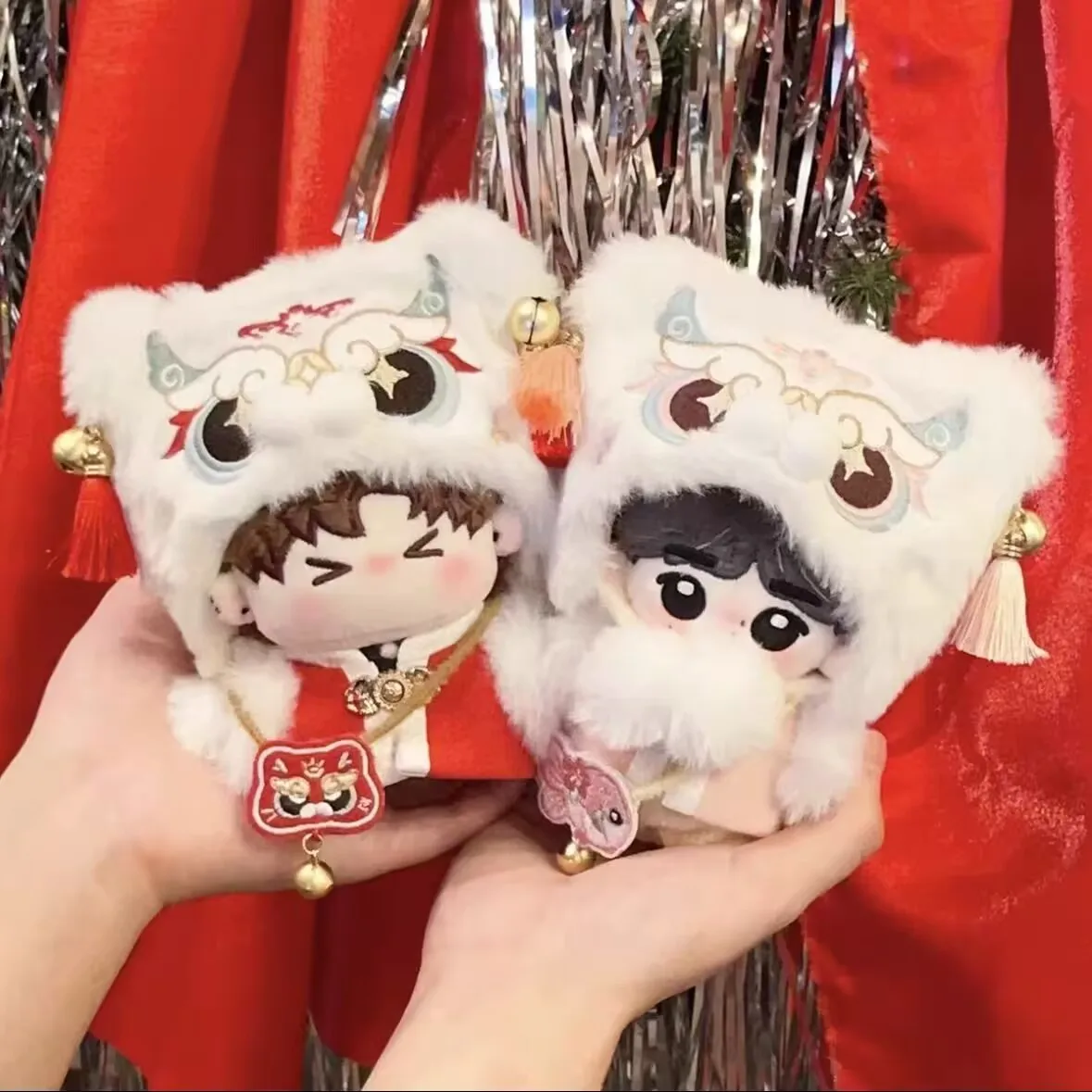 (Solo para ropa de bebé) colgante de muñeca de 10cm, nueva ropa de bebé de estilo antiguo de estilo chino