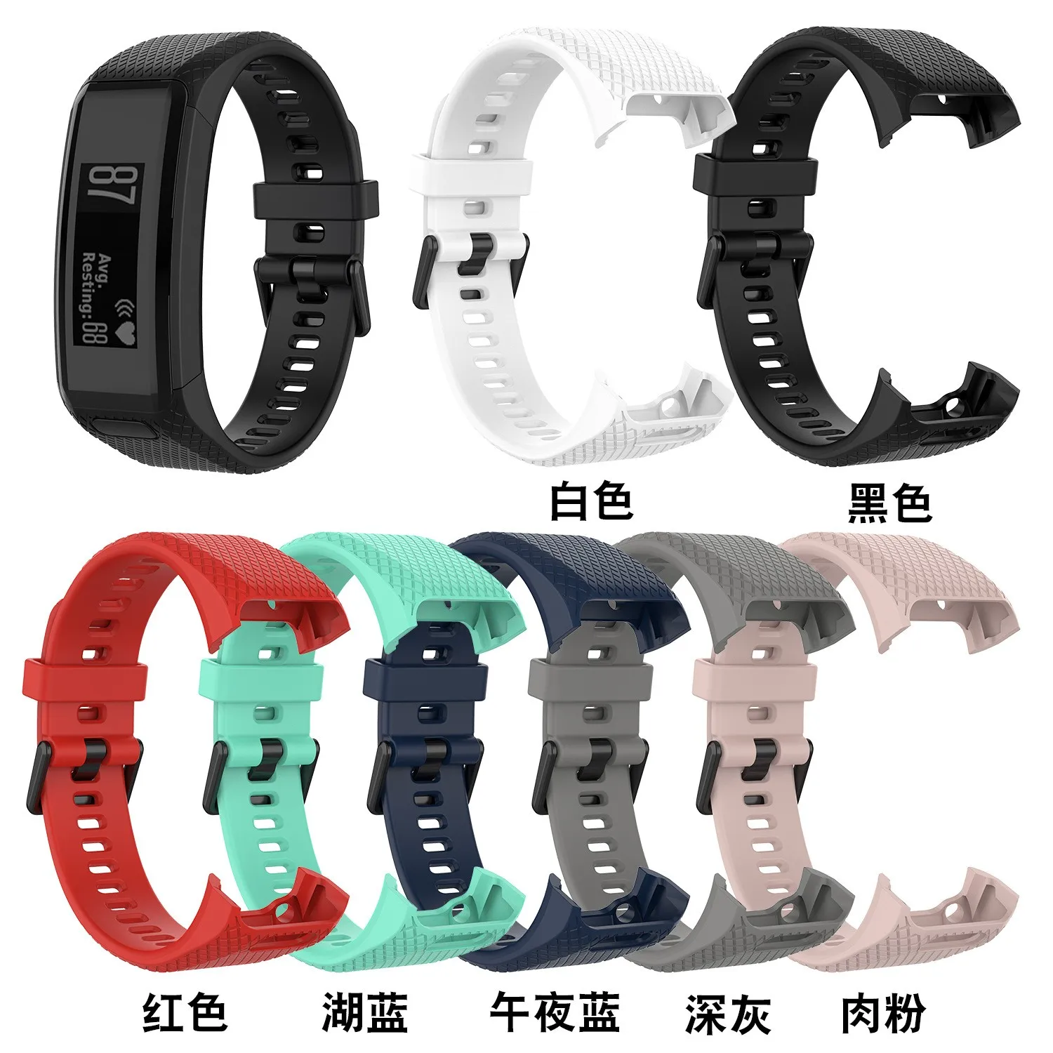 Ремешок из ТПУ для смарт-часов Garminvivo с инструментным ножом