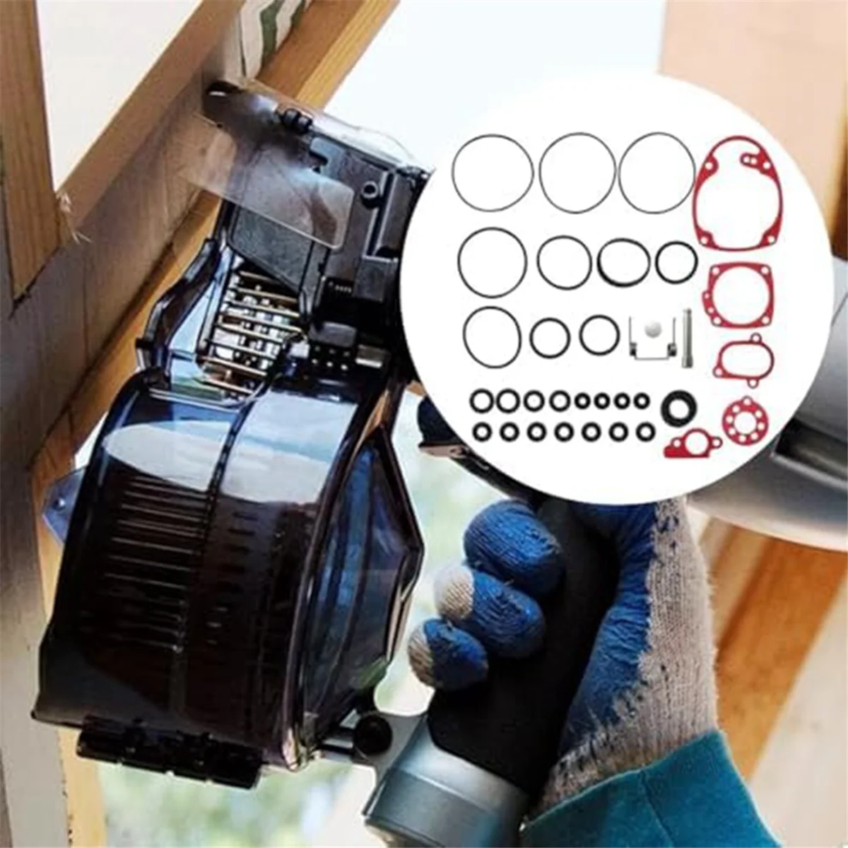 O-Ring Kit with Extras Coil Roofing Nailer NV45AB, NV45AB2 C Hot sale tools Hitachi US