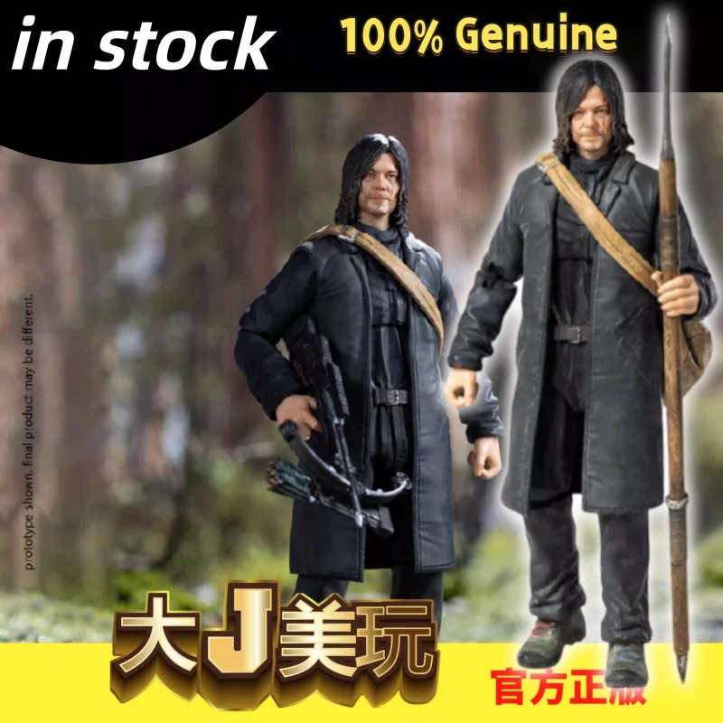 Nieuw Op Voorraad Echt Hiya 1/18 Action Figure Prachtige Mini Serie The Walking Dead Daryl Daryl Anime Verzamelen Speelgoed Jongens Gift