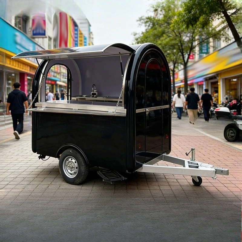 Mobile dining car stall night snack car scenic camp truck ice cream milk tea coffee truck