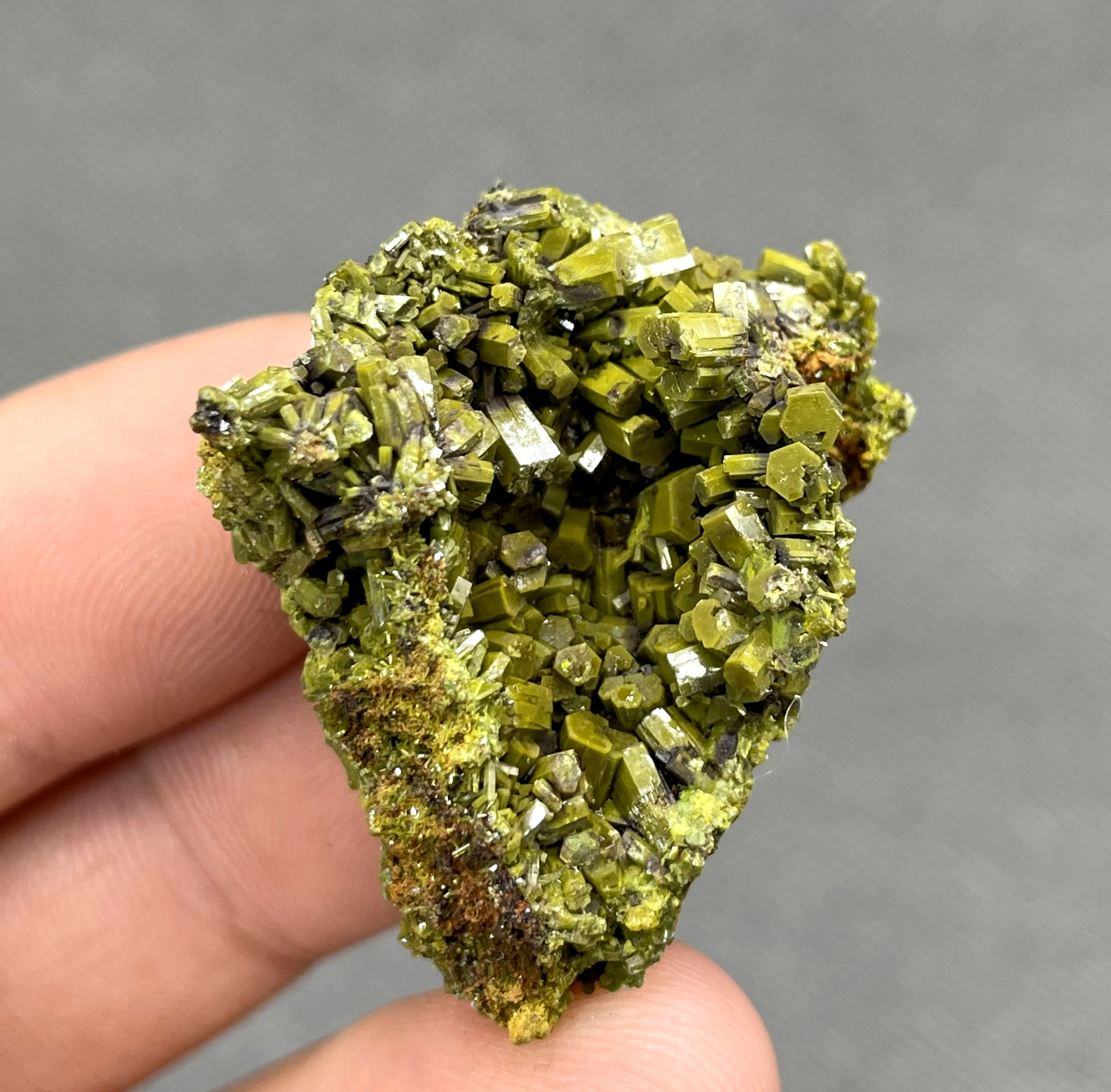 

BEST! 100% Natural Pyromorphite mineral specimen stones and crystals collection gemstones quartz