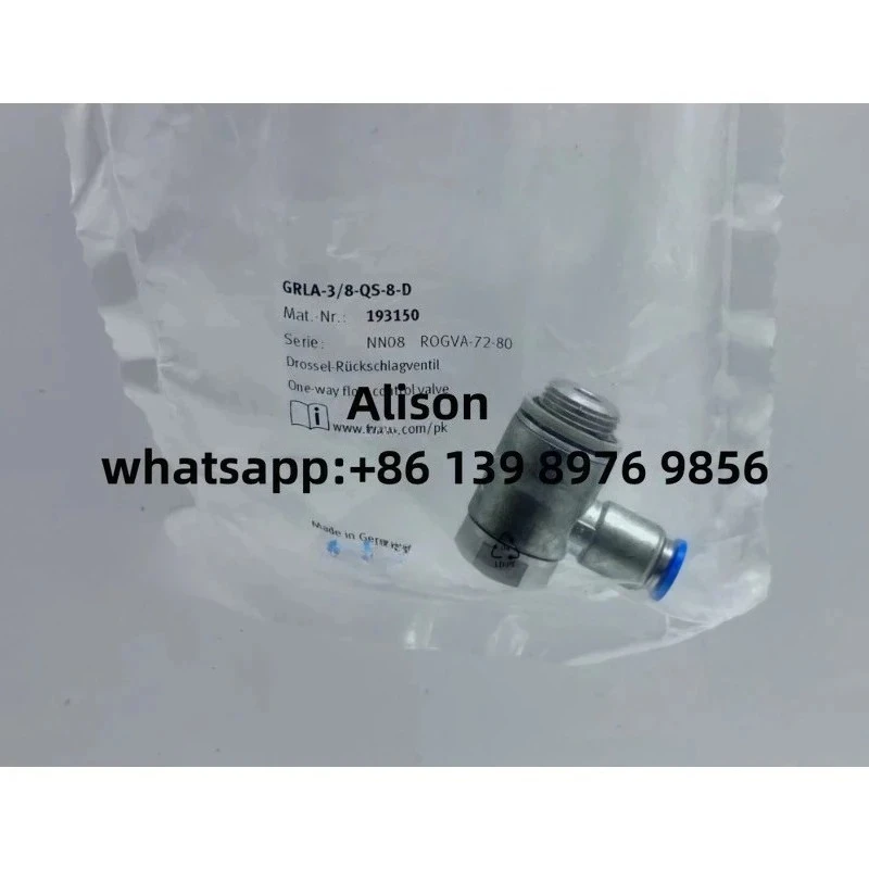 

Check throttle valve 193150 GRLA-3/8-QS-8-D