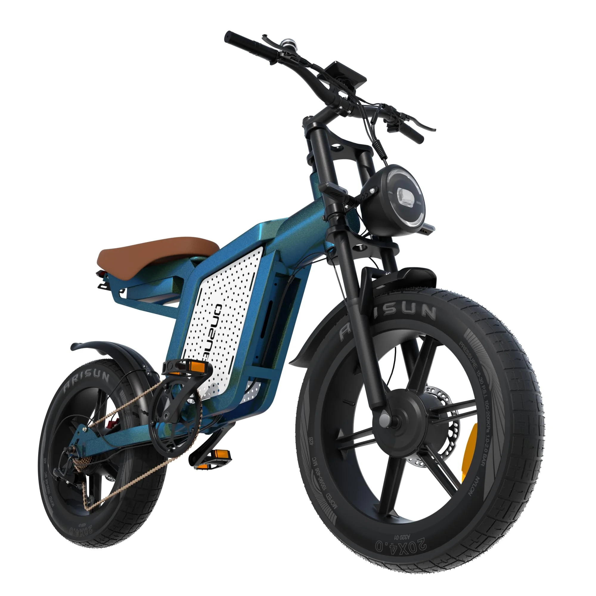 

Электрический велосипед X60, электрический велосипед с двигателем 1500 Вт для взрослых с аккумулятором 48 В, 23 Ач, 31 миль в час, 120 миль, электрический велосипед для бездорожья 20 x 4,0