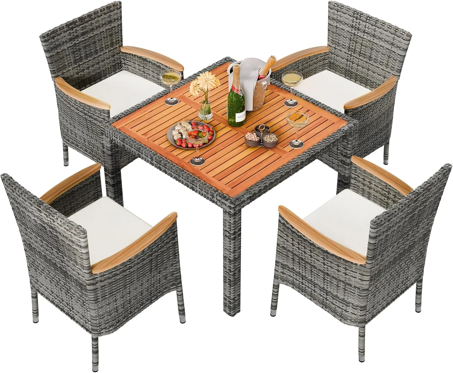 5 Piece Patio Dinin… - image