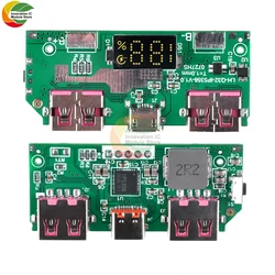 5V3A Li-ion Battery Digital Fast Charging Module IP5356 Support TYPE-C Micro USB QC3.0 2.0/PD3.0 PD2.0/AFC/FCP