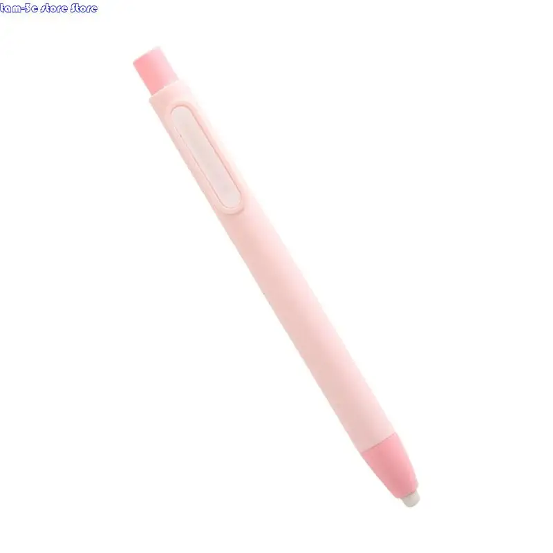 D0ua stylo stylo rétractable Eraser Press Action Eraser Easer Erasing Rubber Eraser pour élève
