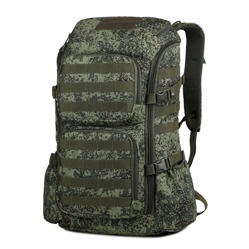 40L Tactical Backpack Hiking Men Fans Outdoor Camouflage Backpack Large Mountaineering Camping Multi-functional Sports Bag